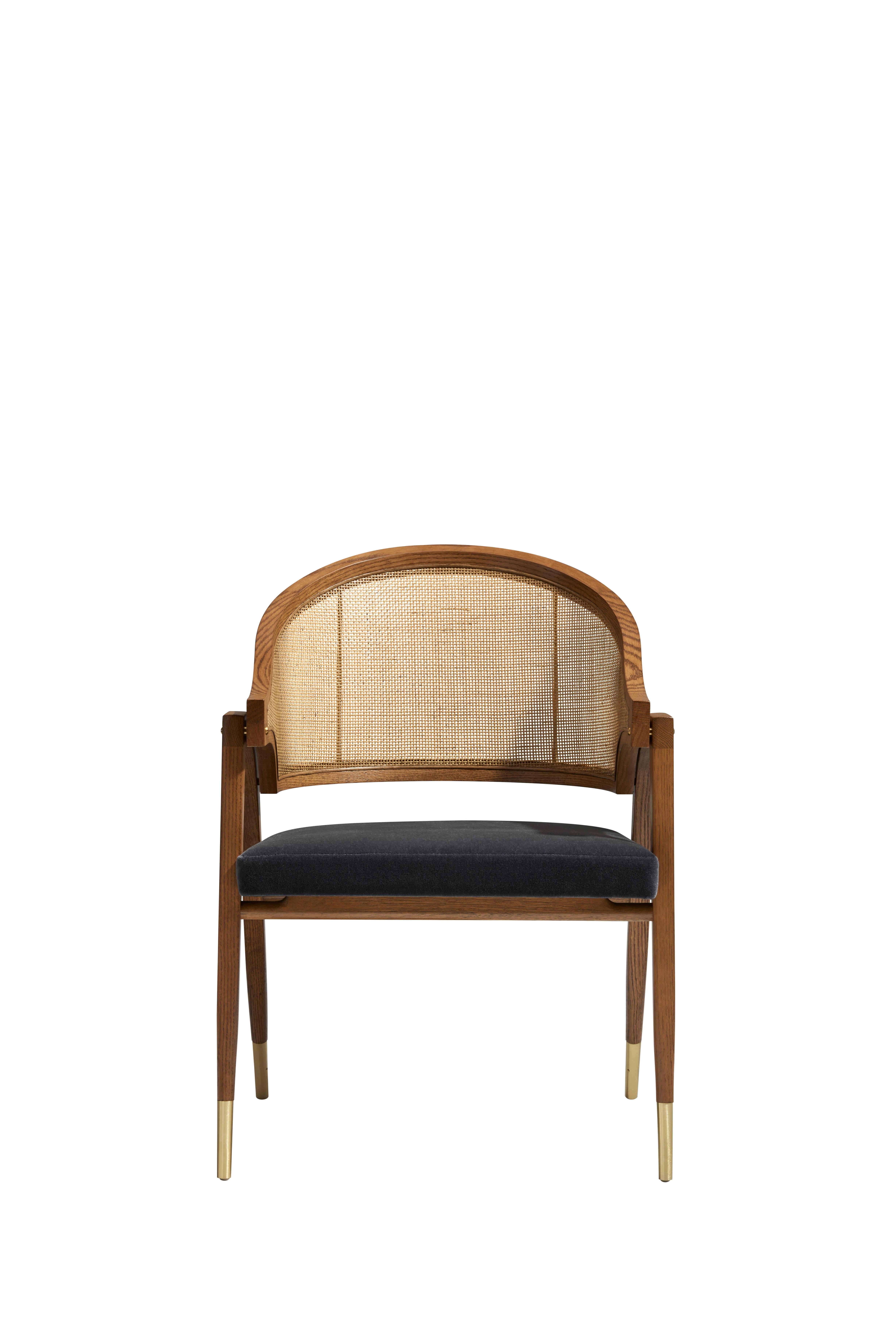 5480 Captain's Chair entworfen von Edward Wormley für DUNBAR im Angebot 4