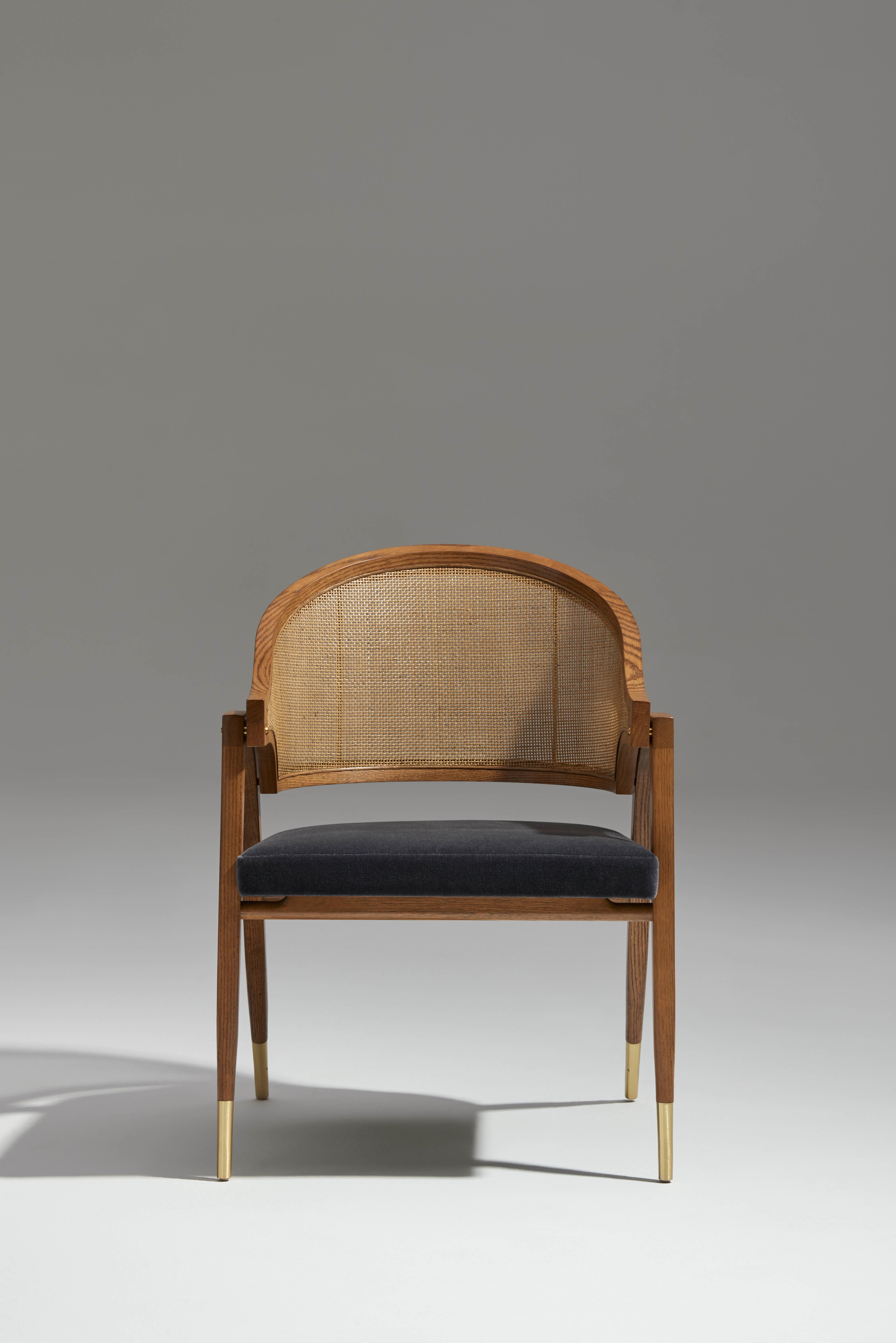 5480 Captain's Chair entworfen von Edward Wormley für DUNBAR (Lackiert) im Angebot