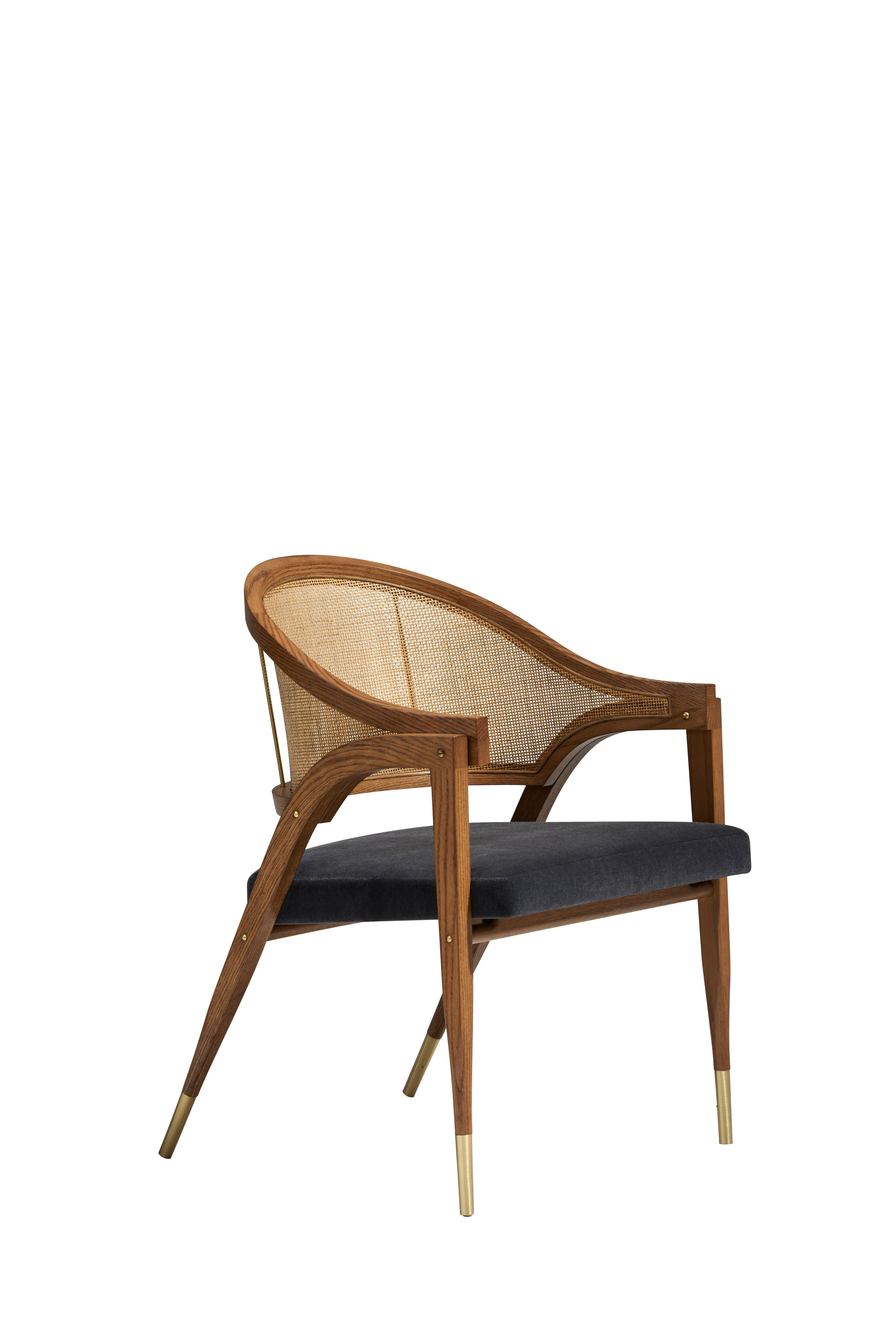 5480 Captain's Chair entworfen von Edward Wormley für DUNBAR im Angebot 1