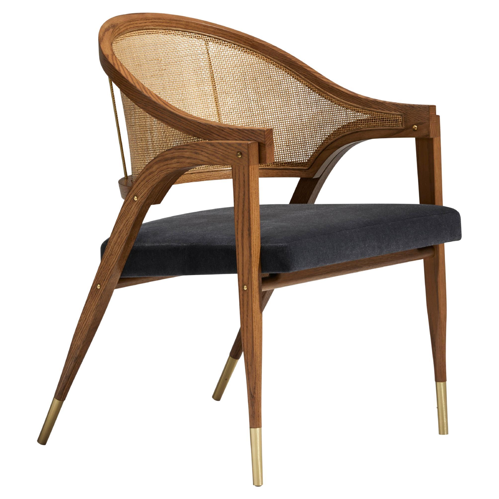 5480 Silla del Capitán diseñada por Edward Wormley para DUNBAR