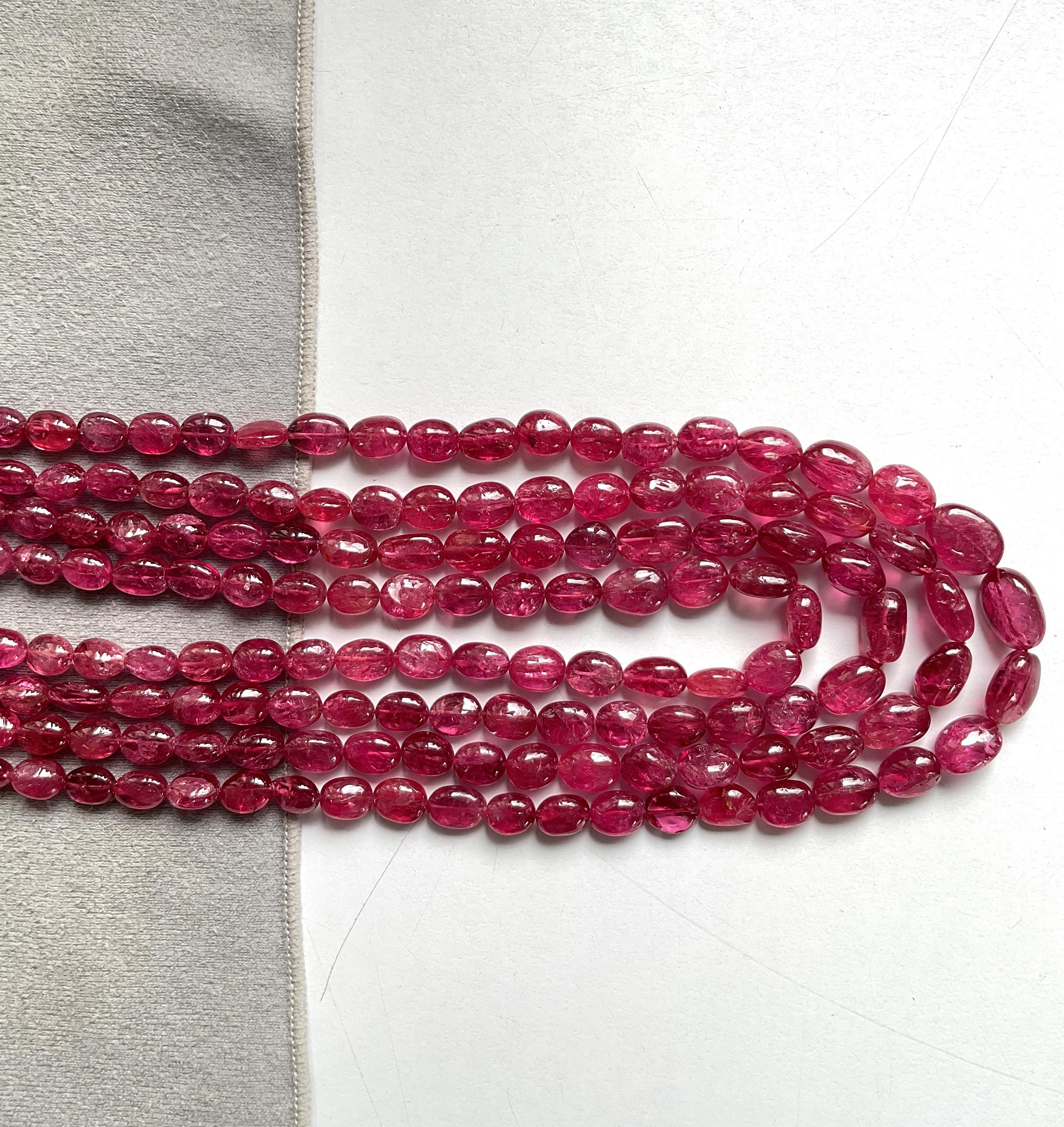 548.75 Carats Burma Red Spinel Top Quality Tumble Plain Natural Gemstone For Sale 3