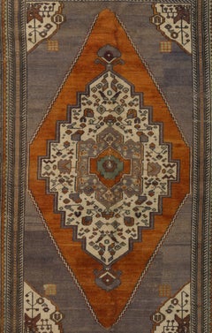 5.4x8.6 Ft One-of-a-Kind Vintage Anatolian Taspinar Rug, All Wool, Soft Colors