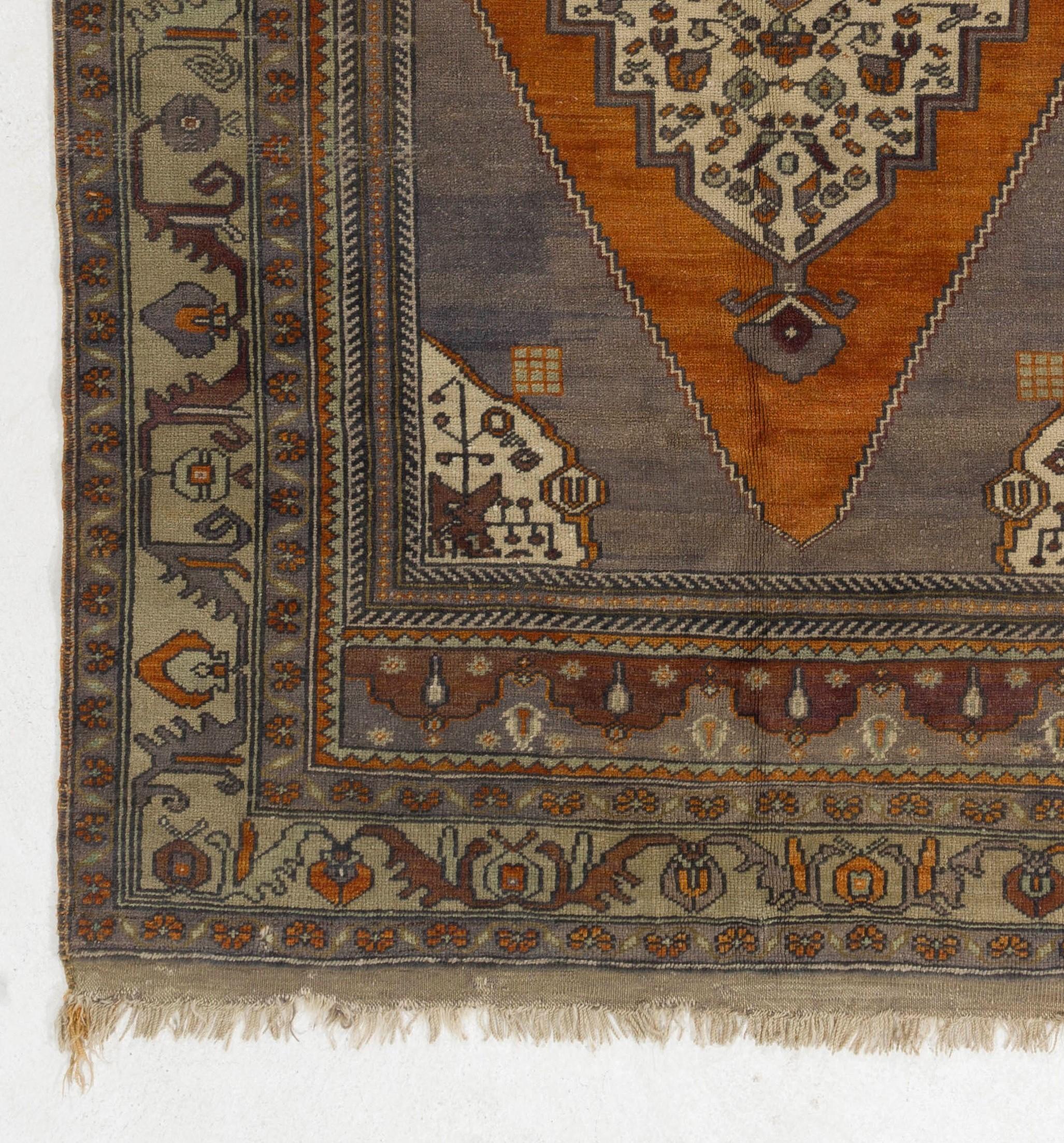 5,4x8.6 Ft Unikat Anatolischer Taspinar-Teppich, alle Wolle, weiche Farben (Türkisch) im Angebot