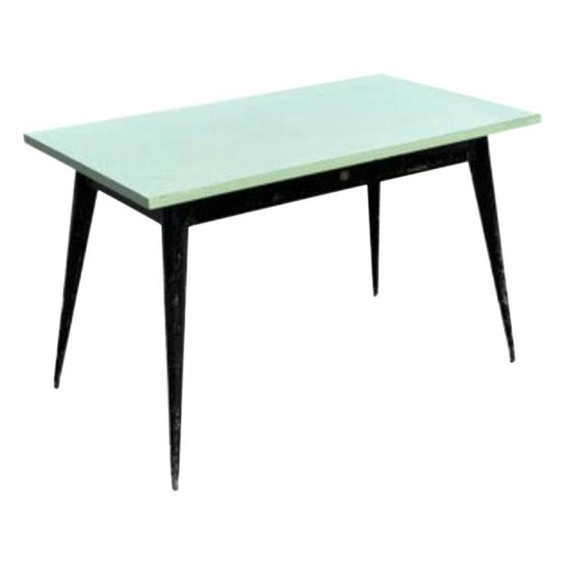 55 Table de bistrot par Xavier Pauchard pour Tolix, France, années 1950 en vente