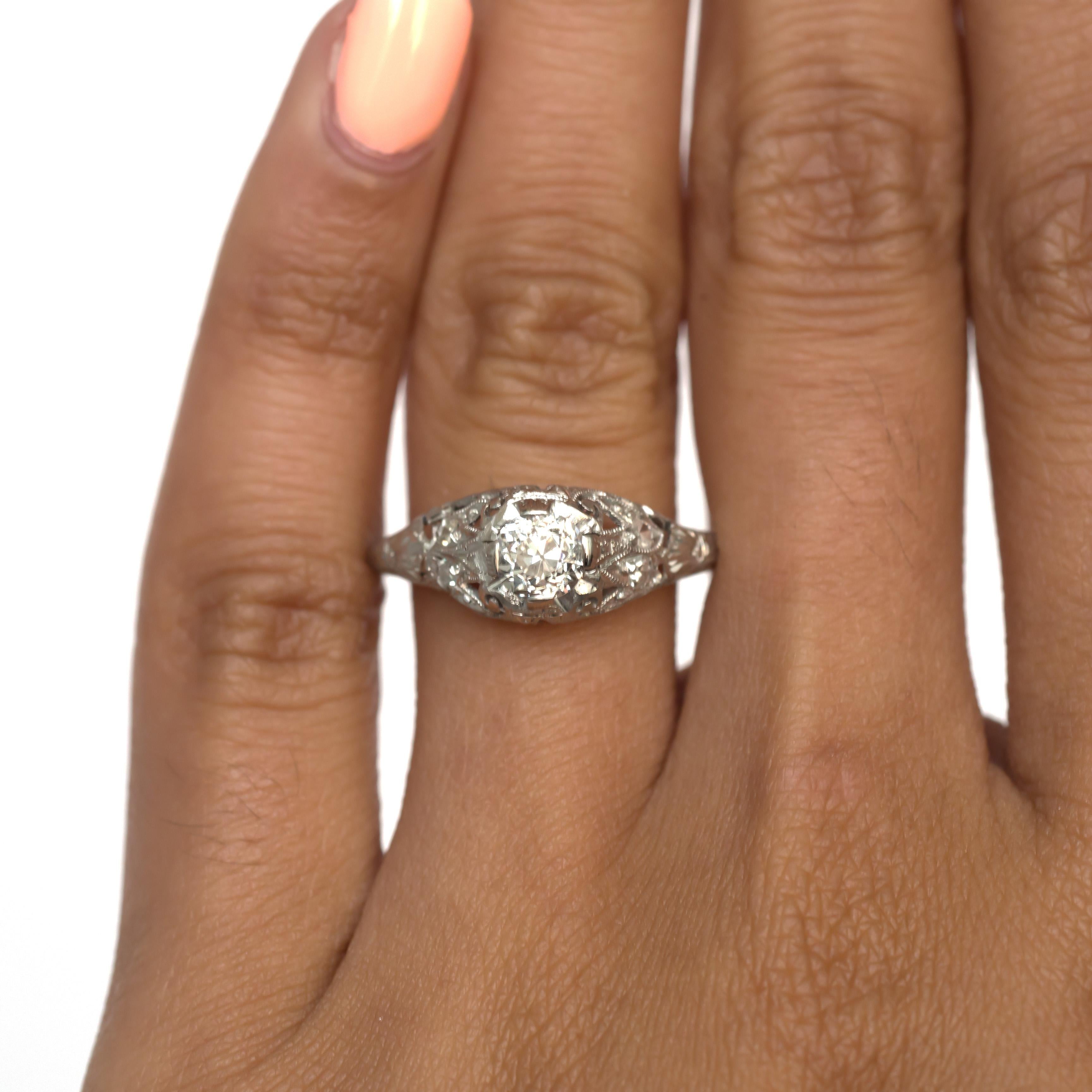 .55 Carat Diamond Platinum Engagement Ring 2