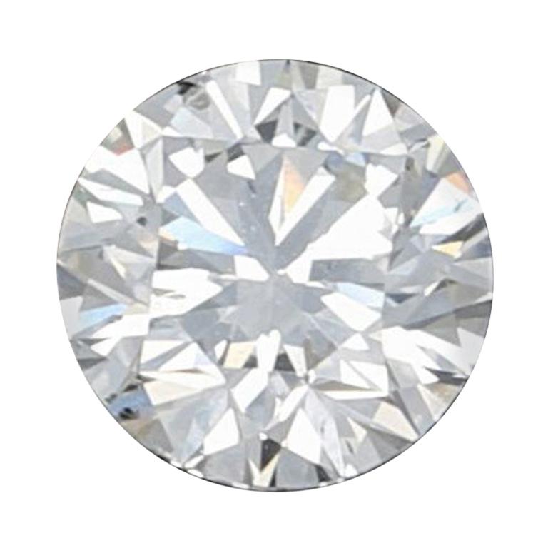 .55 Carat Loose Diamond, Round Brilliant Cut GIA Graded SI1 D Solitaire