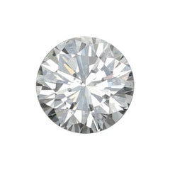 .55 Carat Loose Diamond, Round Brilliant Cut GIA Graded SI1 J Solitaire