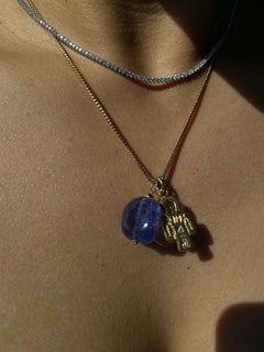 Collier tennis avec petit diamant naturel de 5,5 carats