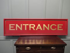 5.5 ft Long Entrance Sign Prominent Welcome Board