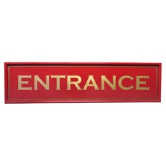 5.5 ft Long Entrance Sign Prominent Welcome Board