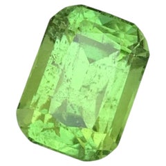 5.50 Carat Natural Loose Peridot Cushion Cut Gemstone