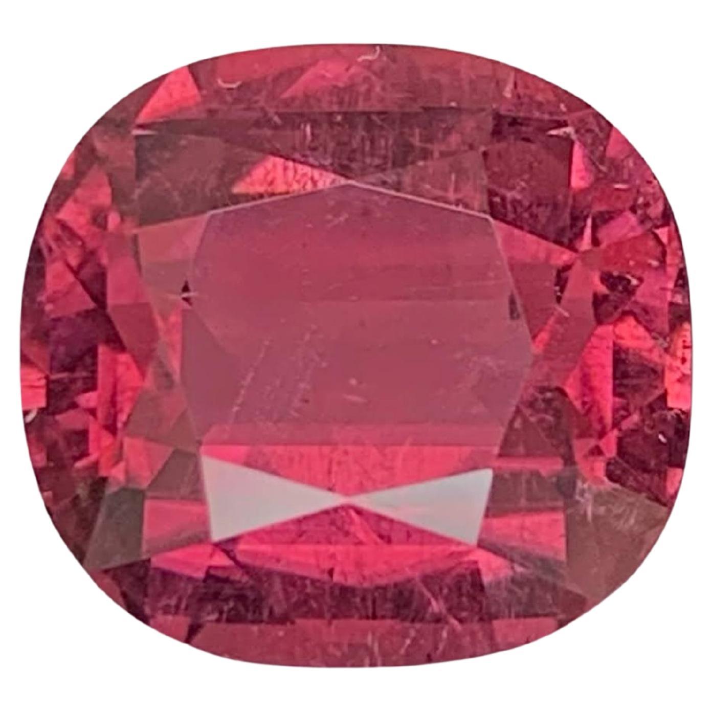 5,50 carati di tormalina rubelite naturale sciolta pietra tagliata a cuscino gemma afgana