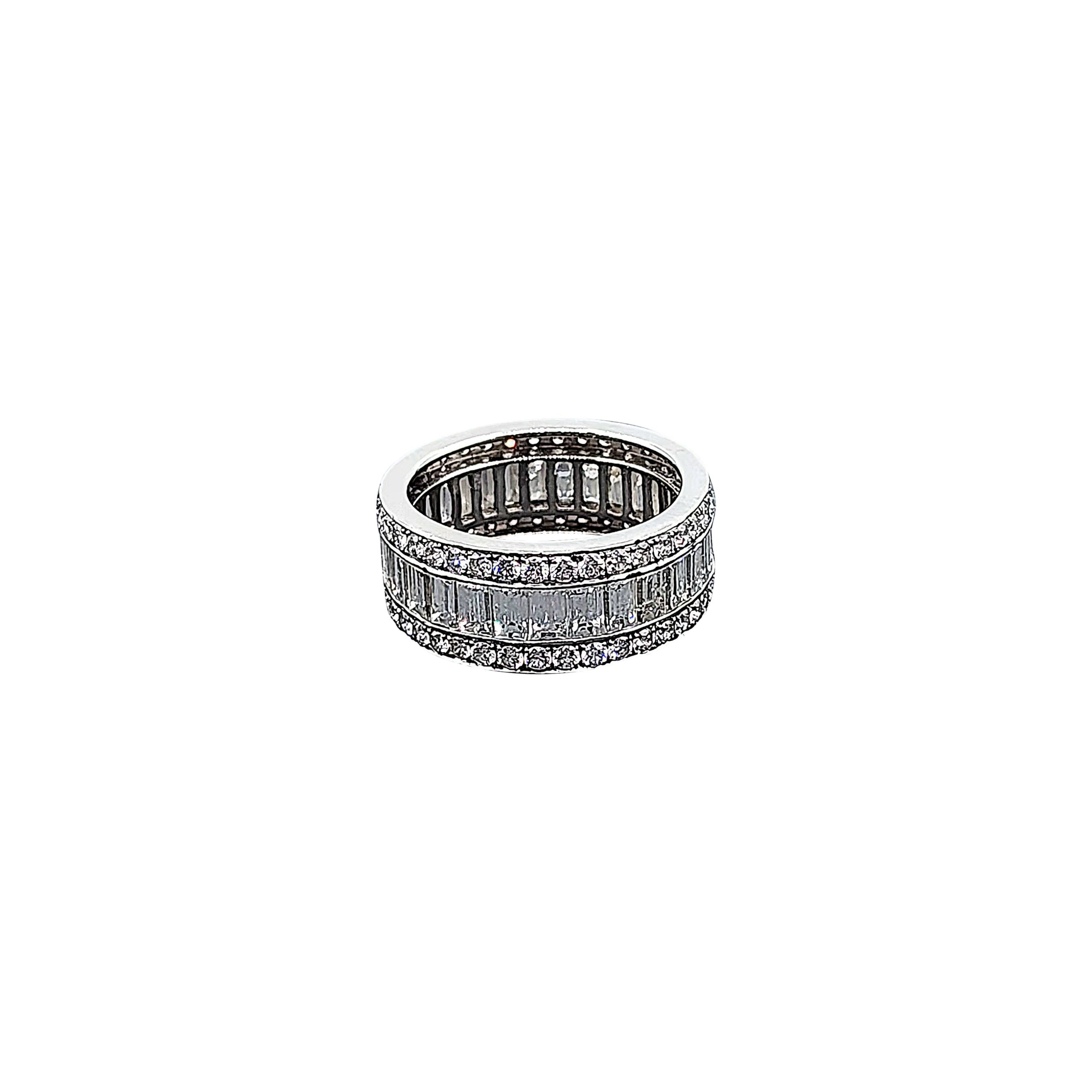 Fascia per l'eternità con diamante da 5.50 carati in vendita