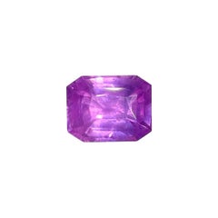 5.50 Ct Natural Pink Sapphire No heated Octagon Cut Sri Lanka Gemstone