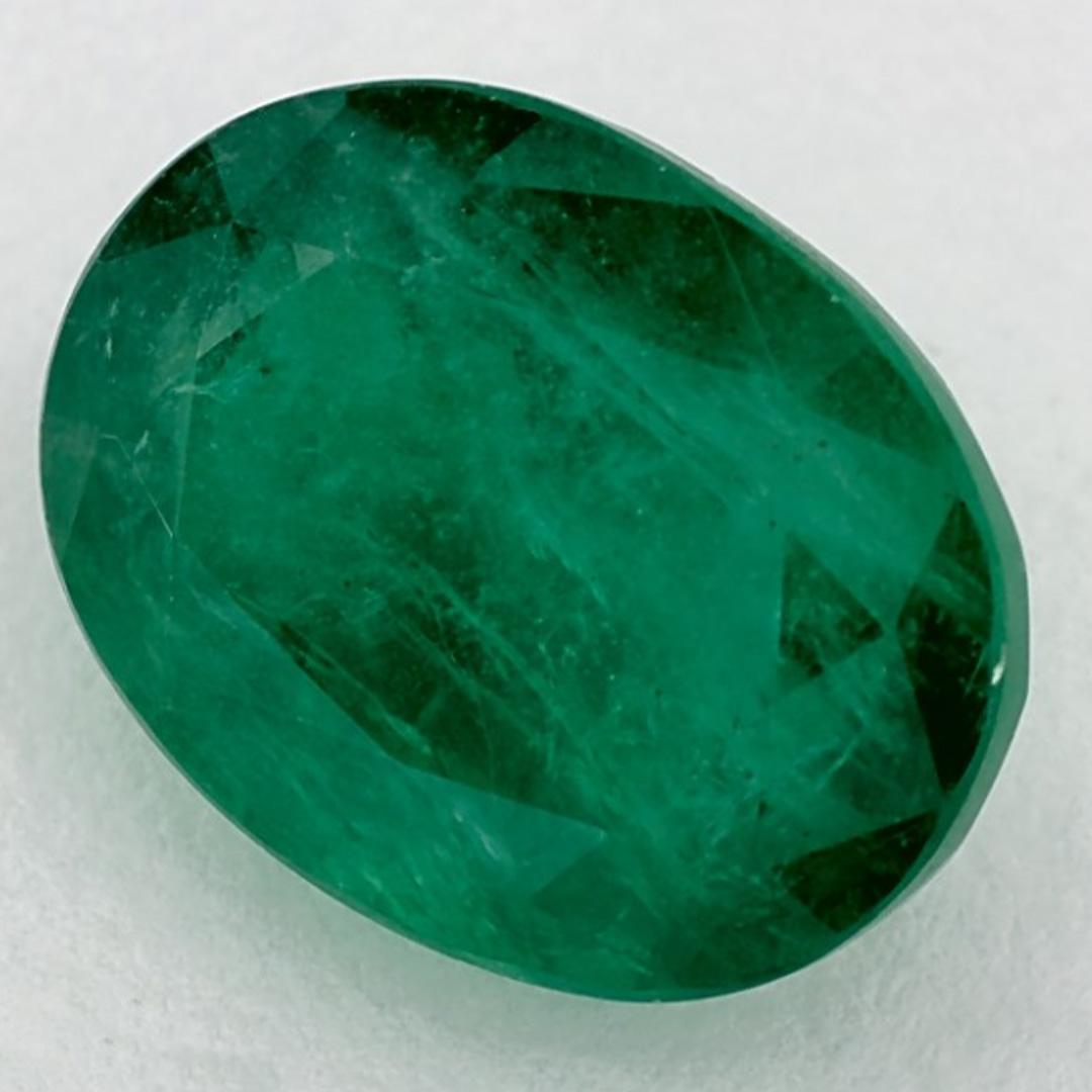 5.51 Karat Smaragd Oval Loser Edelstein im Zustand „Neu“ im Angebot in Fort Lee, NJ