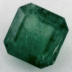 5.523 Ct Emerald Octagon Cut Loose Gemstone