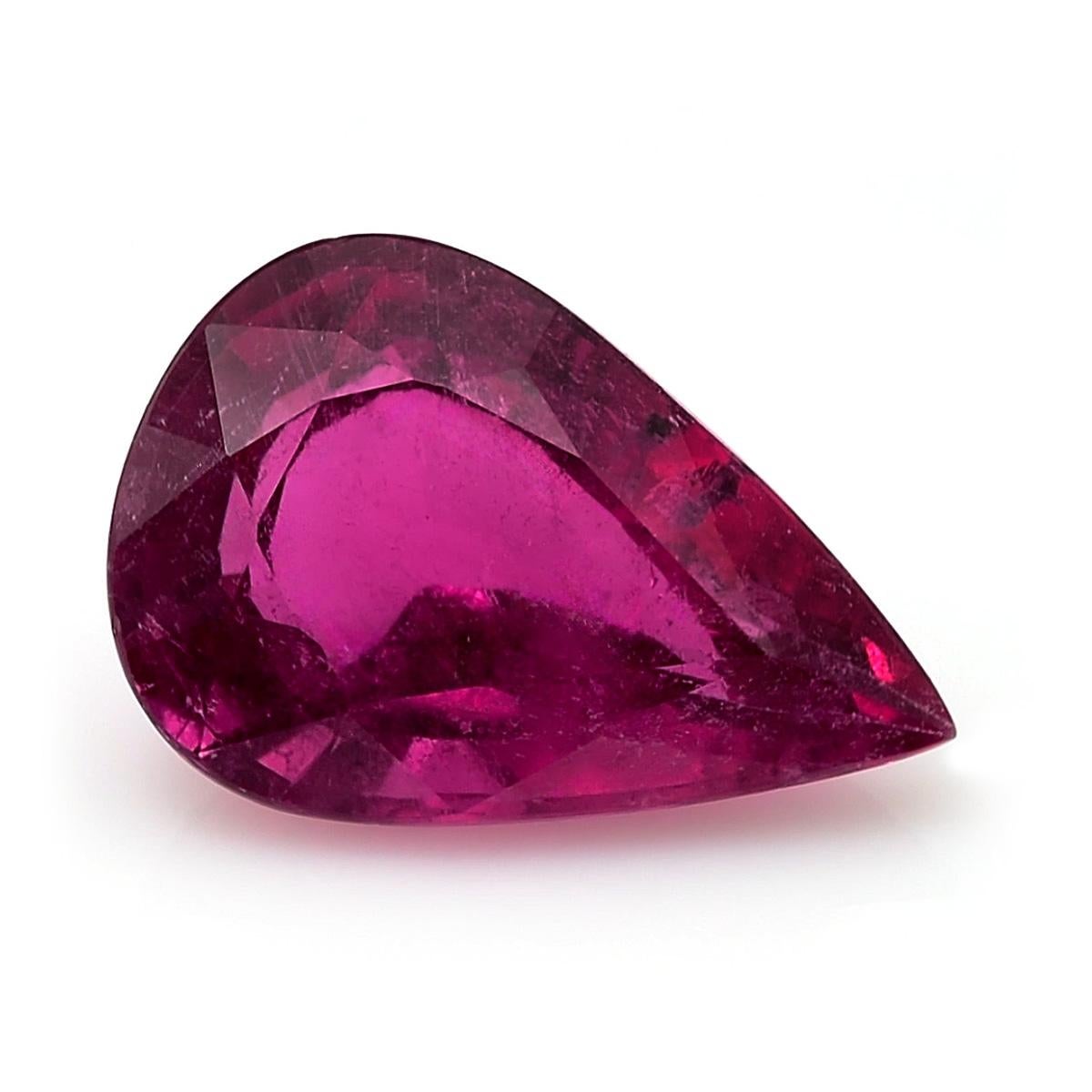 5.53 Carats Rubellite  In New Condition For Sale In Los Angeles, CA