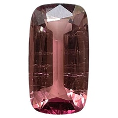 5.54 Quilates Melocotón Rosa Piedra talla cojín de primera calidad para joyería Gema Natural