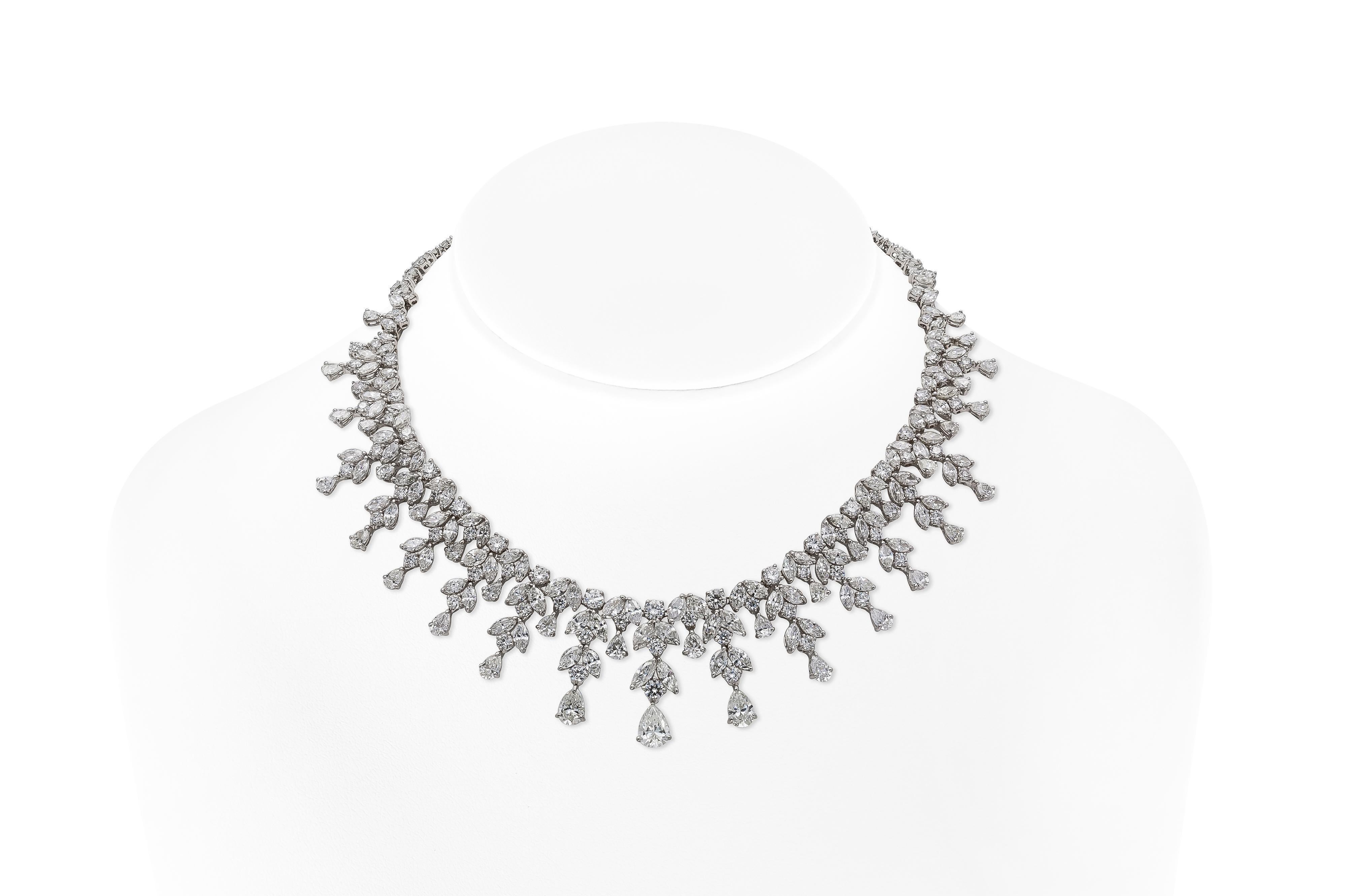 55.44 Carat Diamond Tiara / Necklace For Sale 1