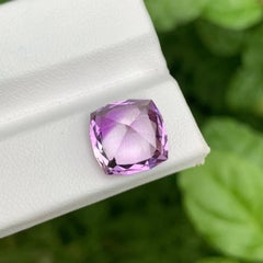 5.55 carats Rose de France Amethyst Custom Cut Natural Brazilian Gemstone