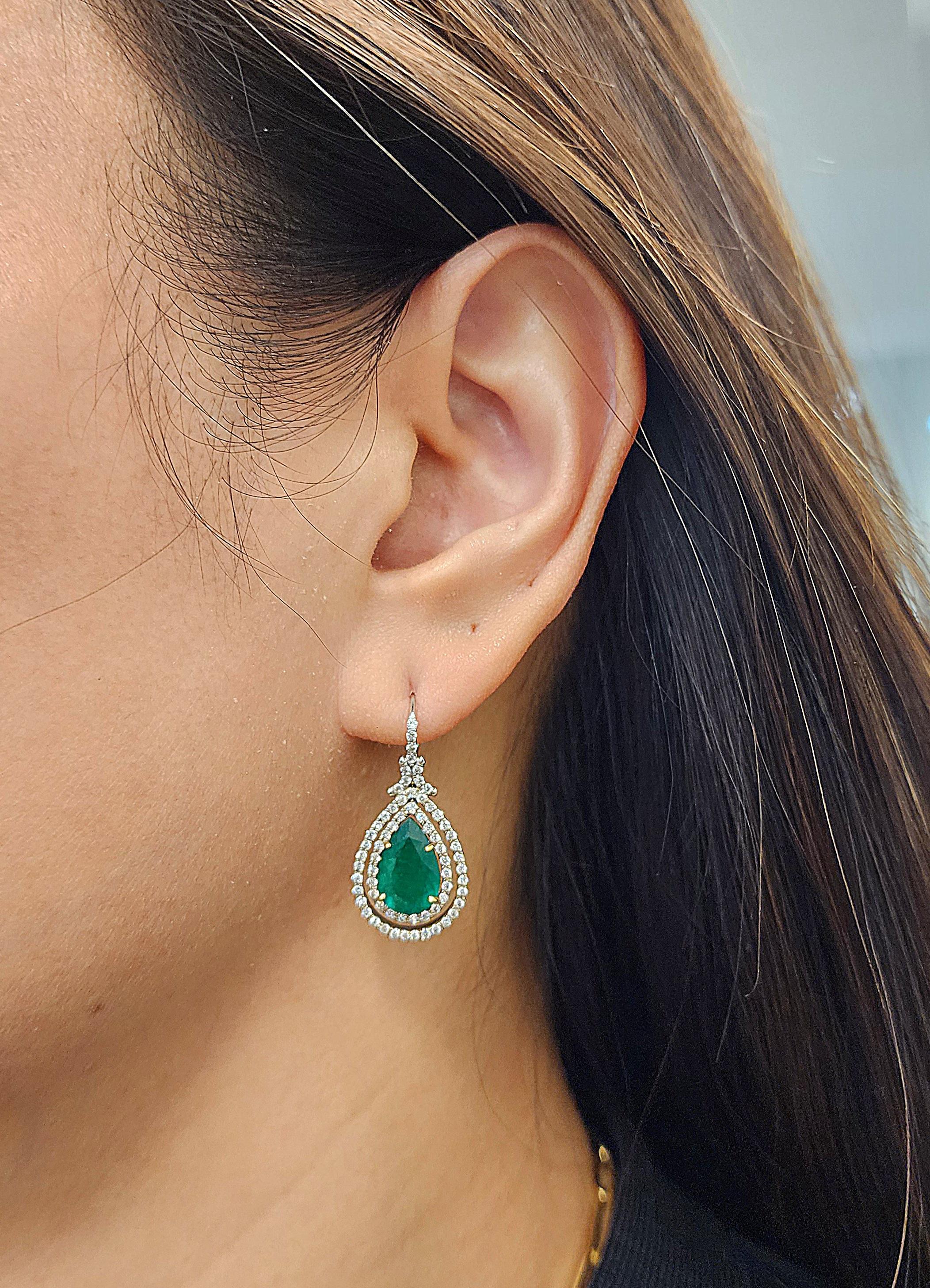 effy emerald earrings