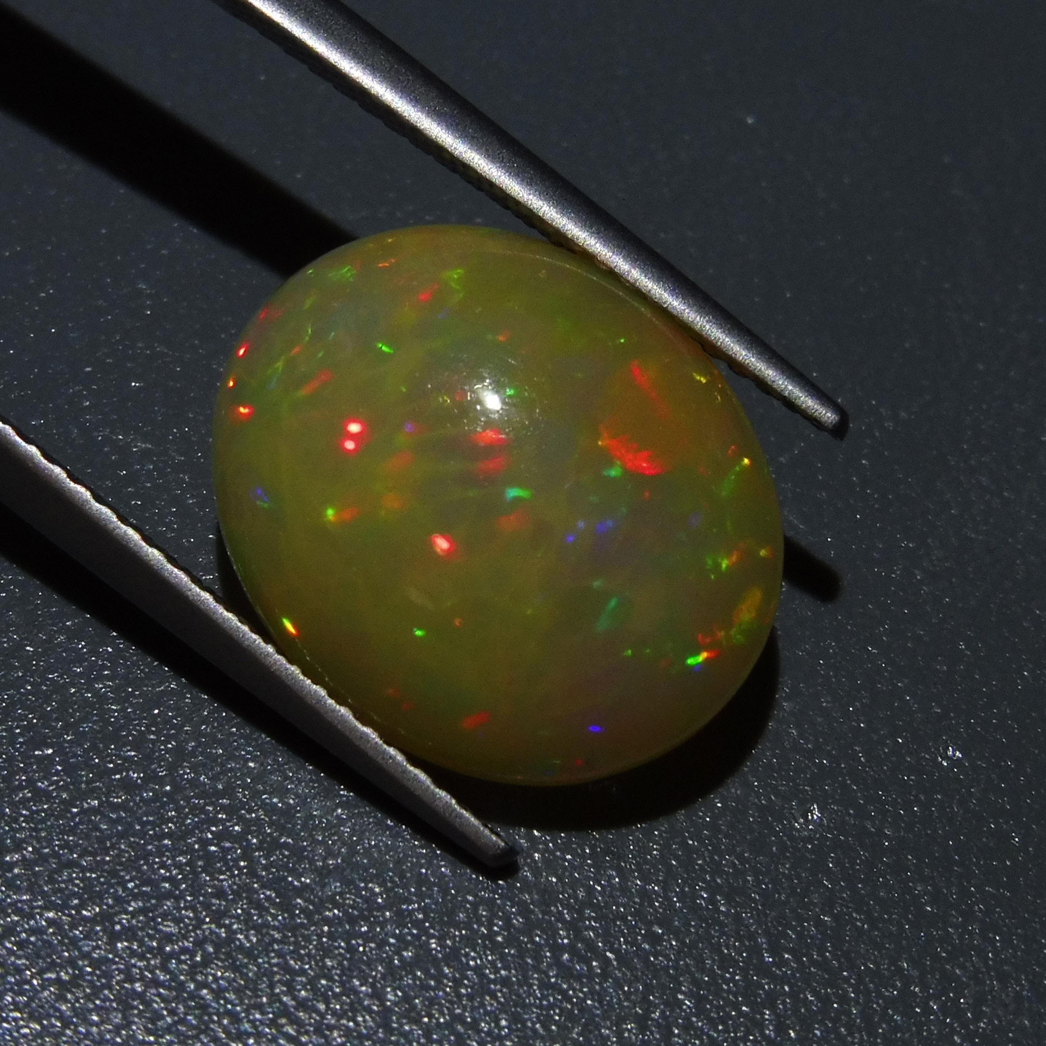 5.55 ct Oval Cabochon Opal For Sale 6