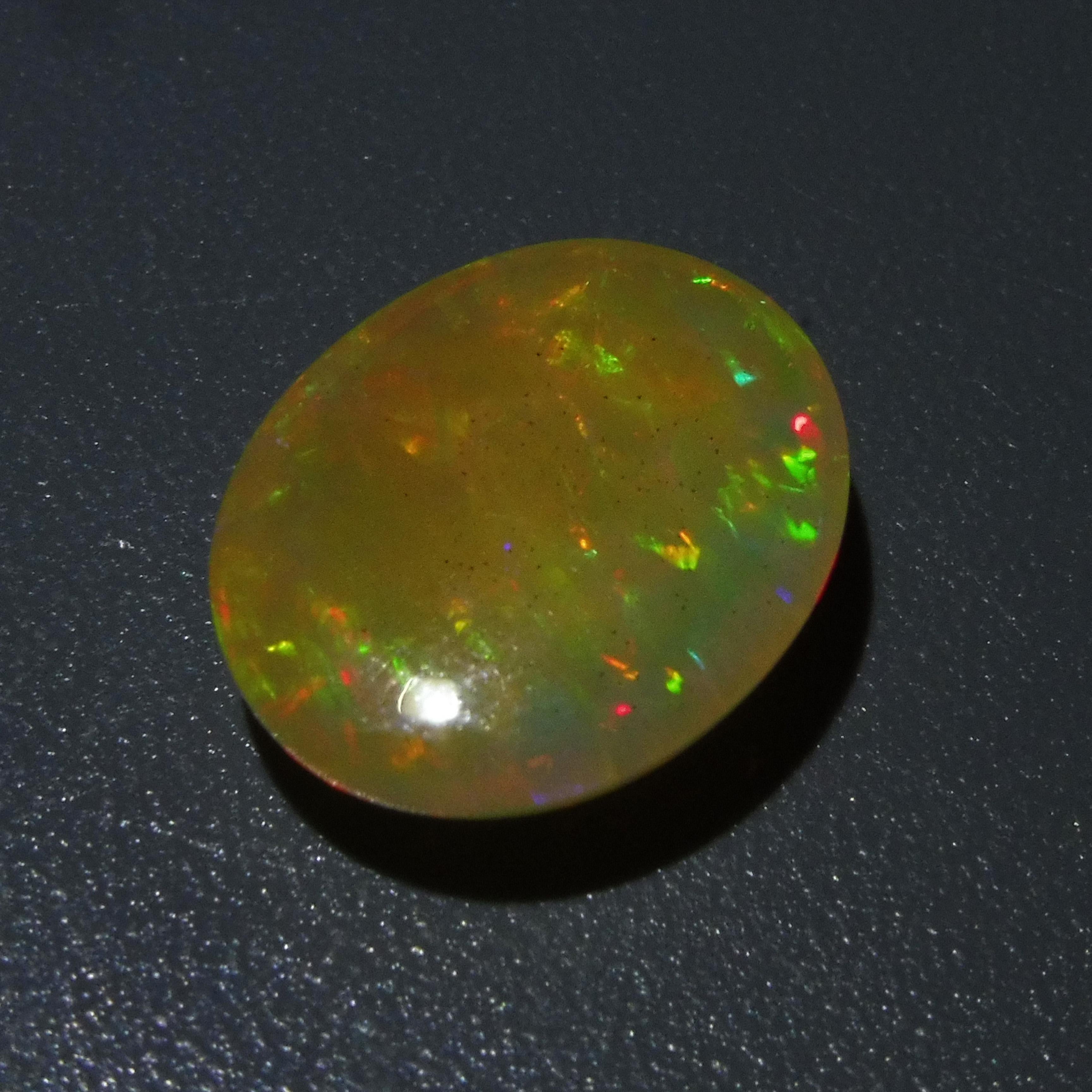 5.55 ct Oval Cabochon Opal For Sale 8