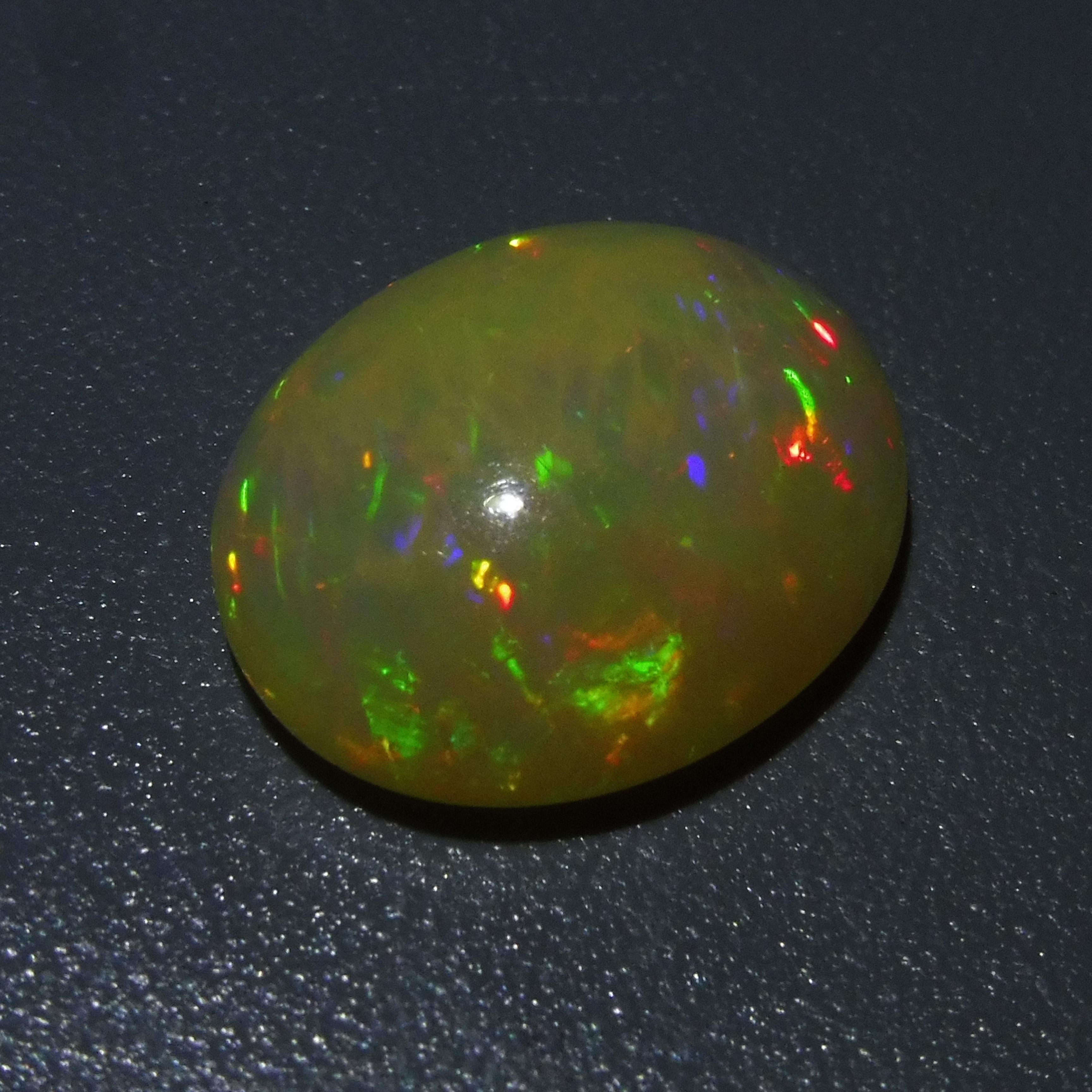 5.55 ct Oval Cabochon Opal For Sale 11