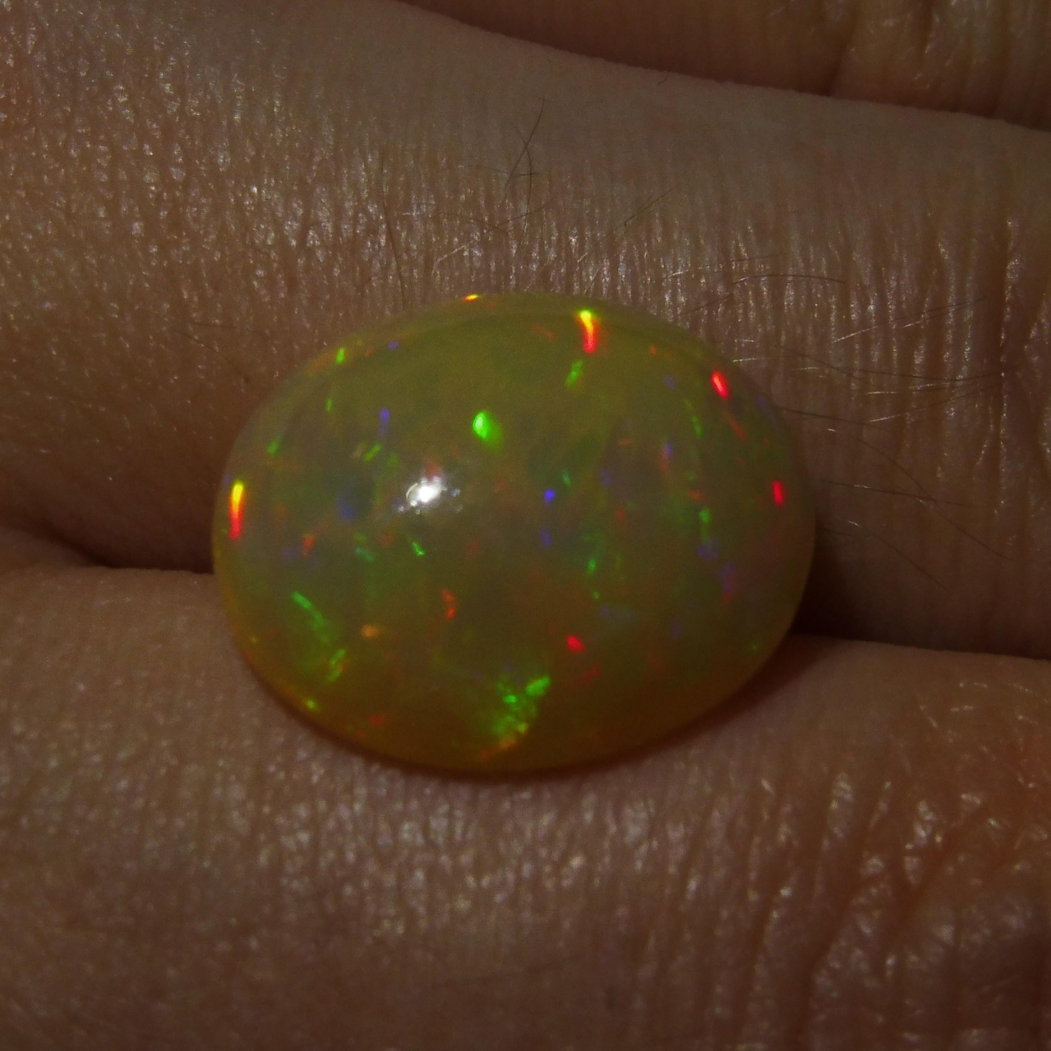 5.55 ct Oval Cabochon Opal For Sale 13