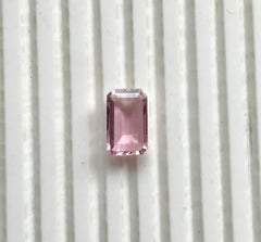 5.56 Carats Pink Tourmaline Faceted Octagon cut stone Fine Jewelry Natural Gems