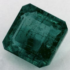 5.57 Karat Smaragd Asscher Lose Edelstein
