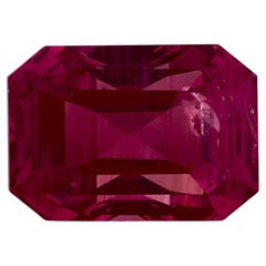 5.57 Ct Pink Sapphire Octagon Cut Loose Gemstone
