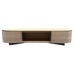 558 Commode Rondos en Oak Oak - 2 tiroirs avec compartiment ouvert par Cassina