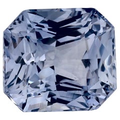 5.59 Ct Blue Sapphire Radiant Loose Gemstone
