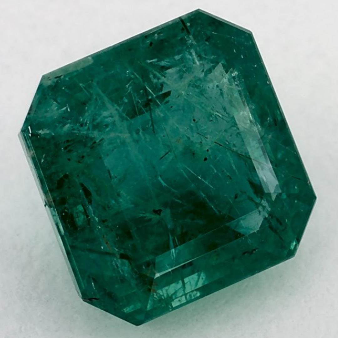 Asscher Cut 5.59 Ct Emerald Asscher Loose Gemstone For Sale