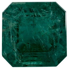 5.59 Ct Emerald Asscher Loose Gemstone