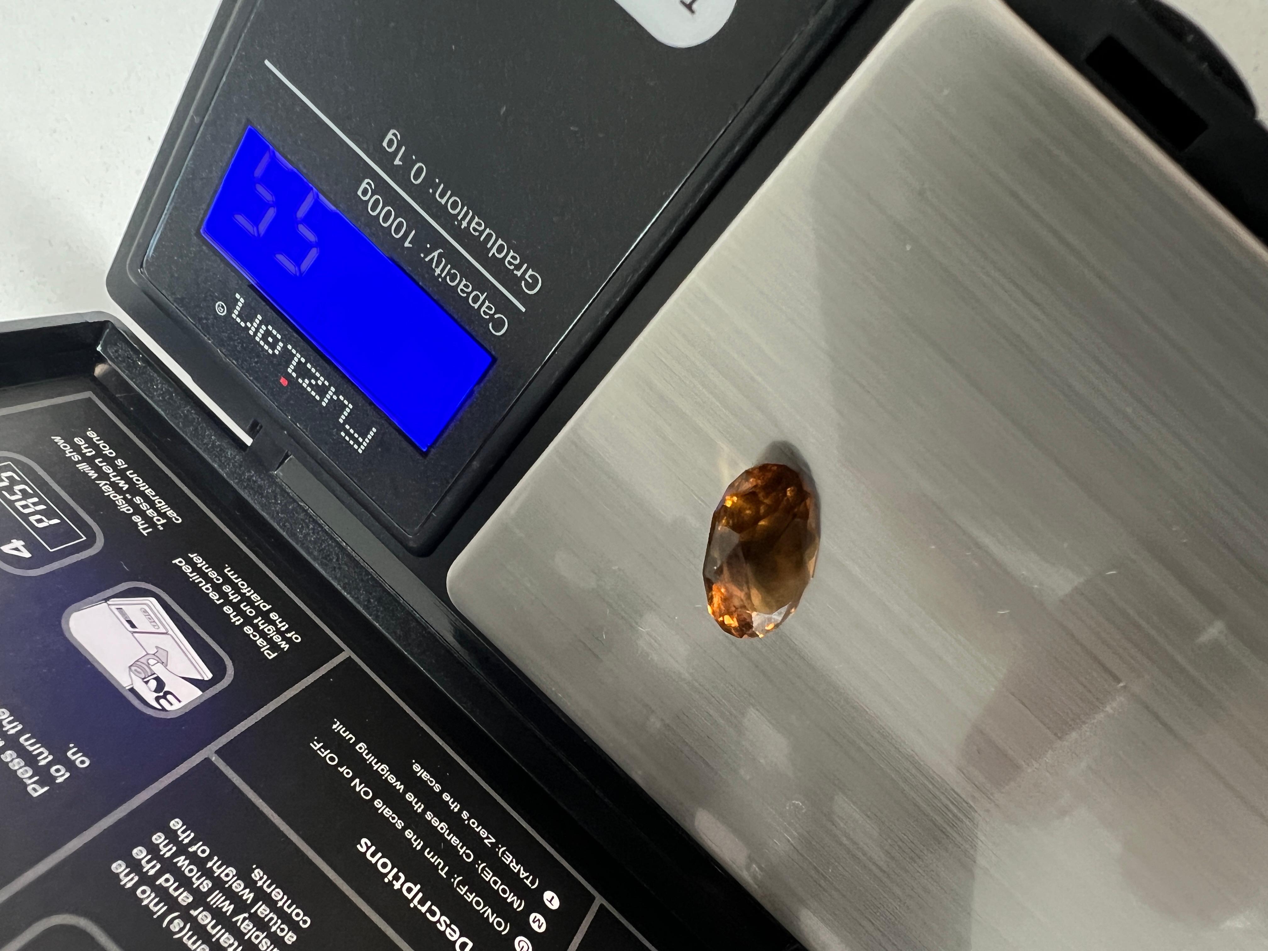 Product Description: 5.5ct Brilliant Cut Natural Brown Tourmaline Gemstone

Gemstone Type: Natural Brown Tourmaline
Shape: Brilliant Cut (Round)
Weight: 5.5 carats (ct)
Color: Rich earthy brown with warm undertones
Clarity: Eye-clean
Dimensions: