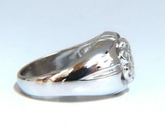 .55ct Natural Round Diamonds Cluster Ring 14kt*