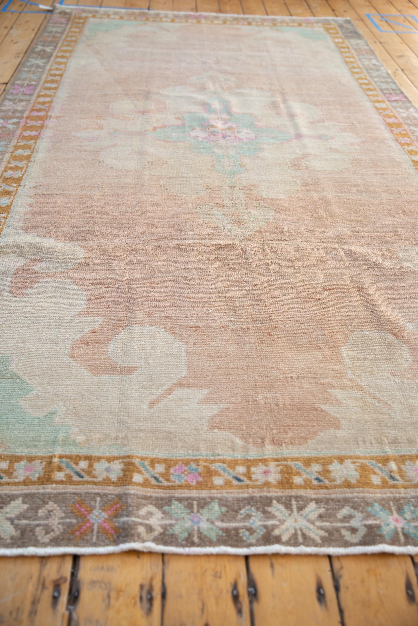 Other Vintage Distressed Kars Carpet For Sale