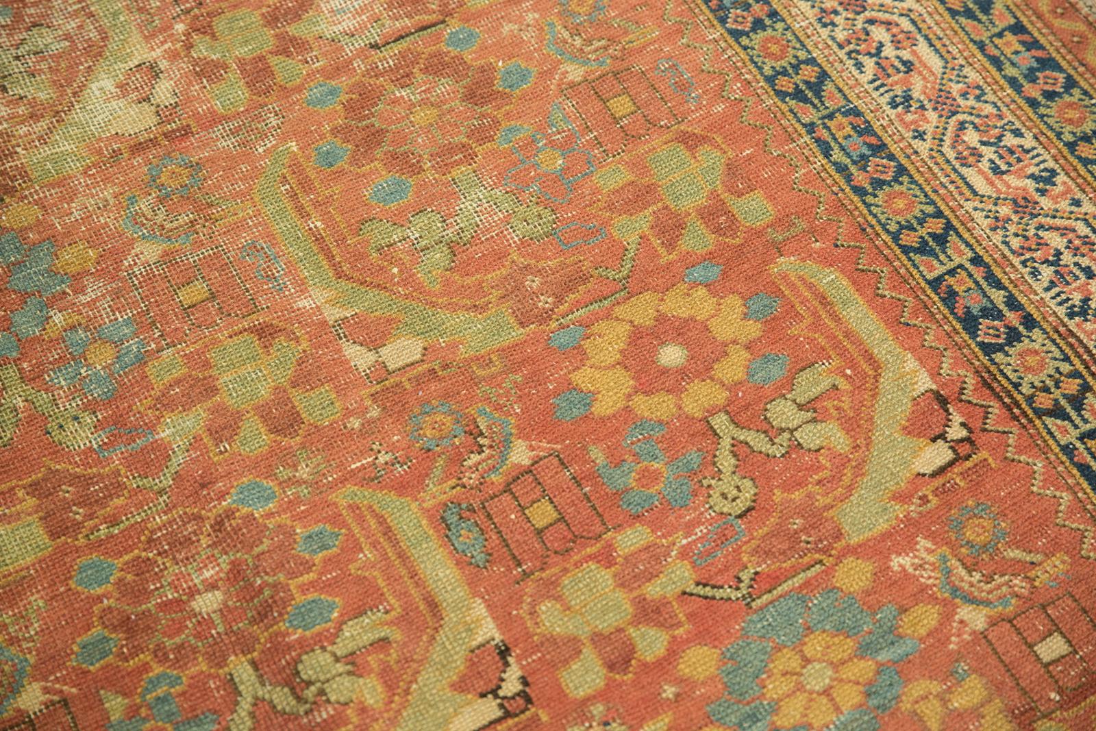 Hand-Knotted Antique Northwest Persian Rug Runner For Sale