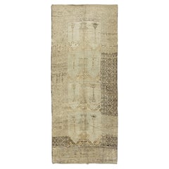 5.5x13 Ft Antique Washed Hallway Runner Rug, Handmade Turkish Corridor Carpet