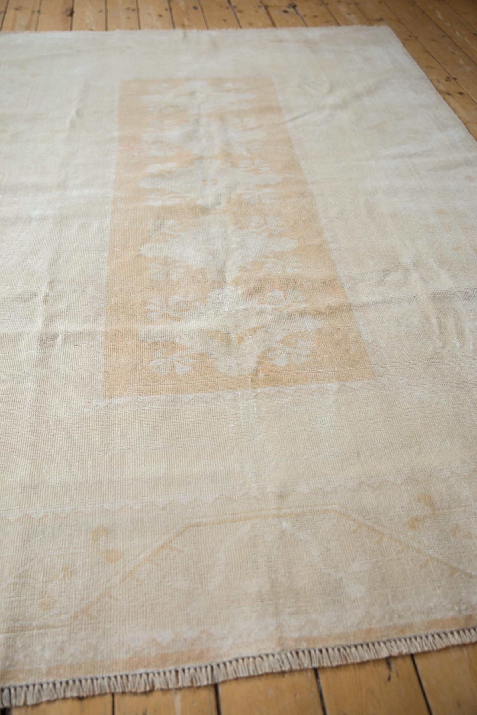 Vintage Distressed Melas Carpet In Fair Condition In Katonah, NY
