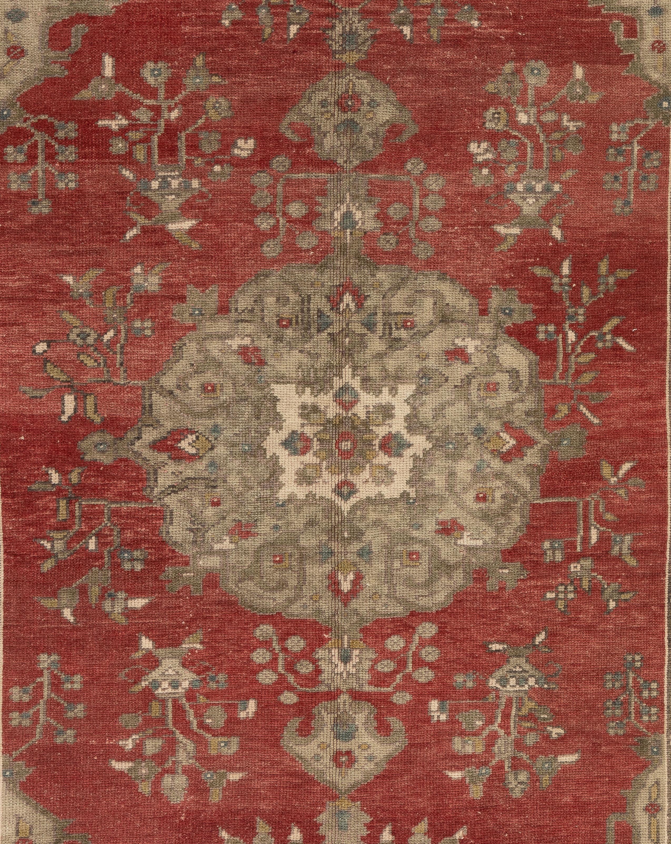 Hand-Knotted 5.5x8.6 Ft Antique Turkish Bergama Rug, circa 1920, One-of-a-kind Carpet For Sale
