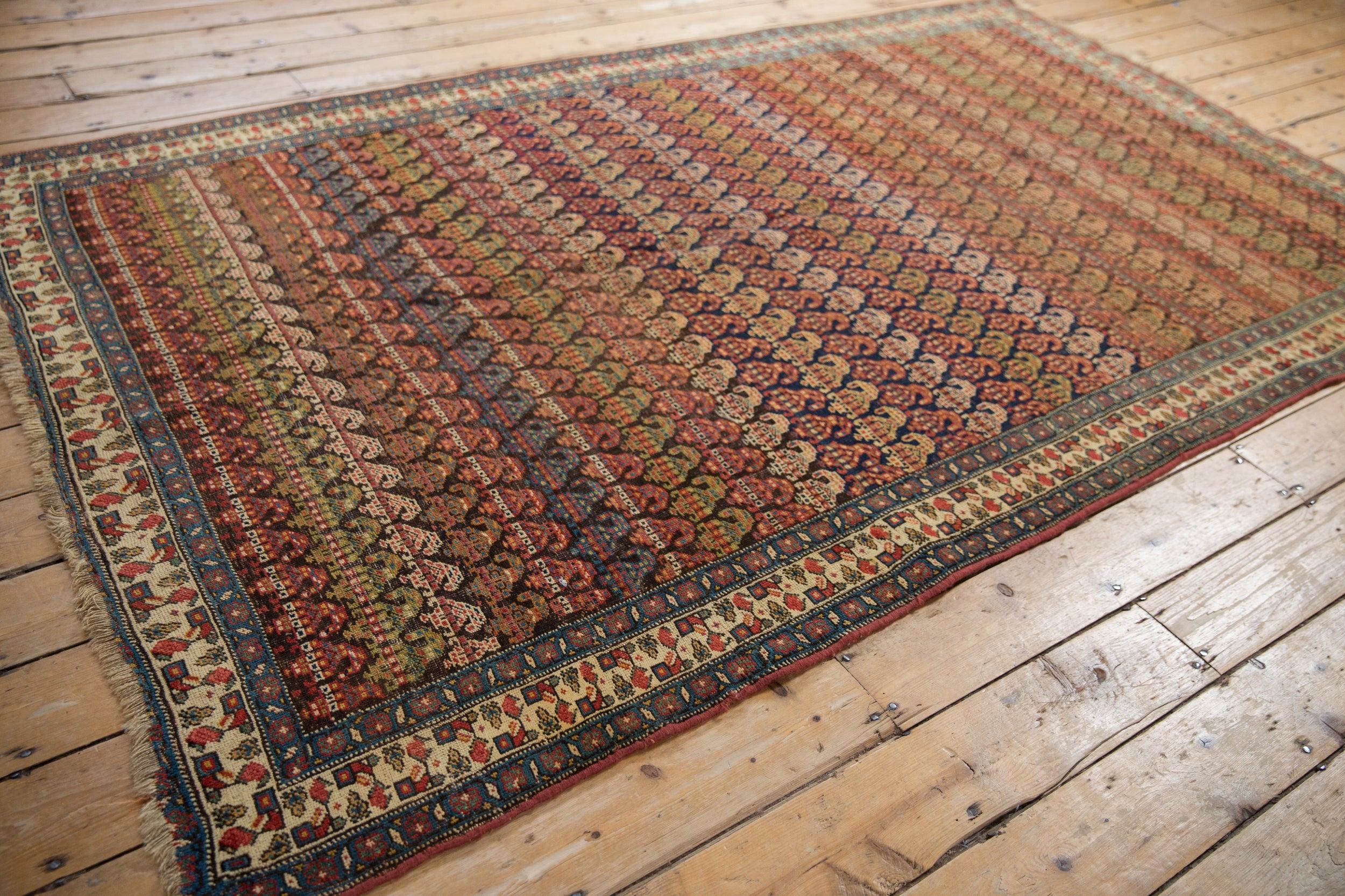 Antique Fine Bijar Carpet In Good Condition For Sale In Katonah, NY