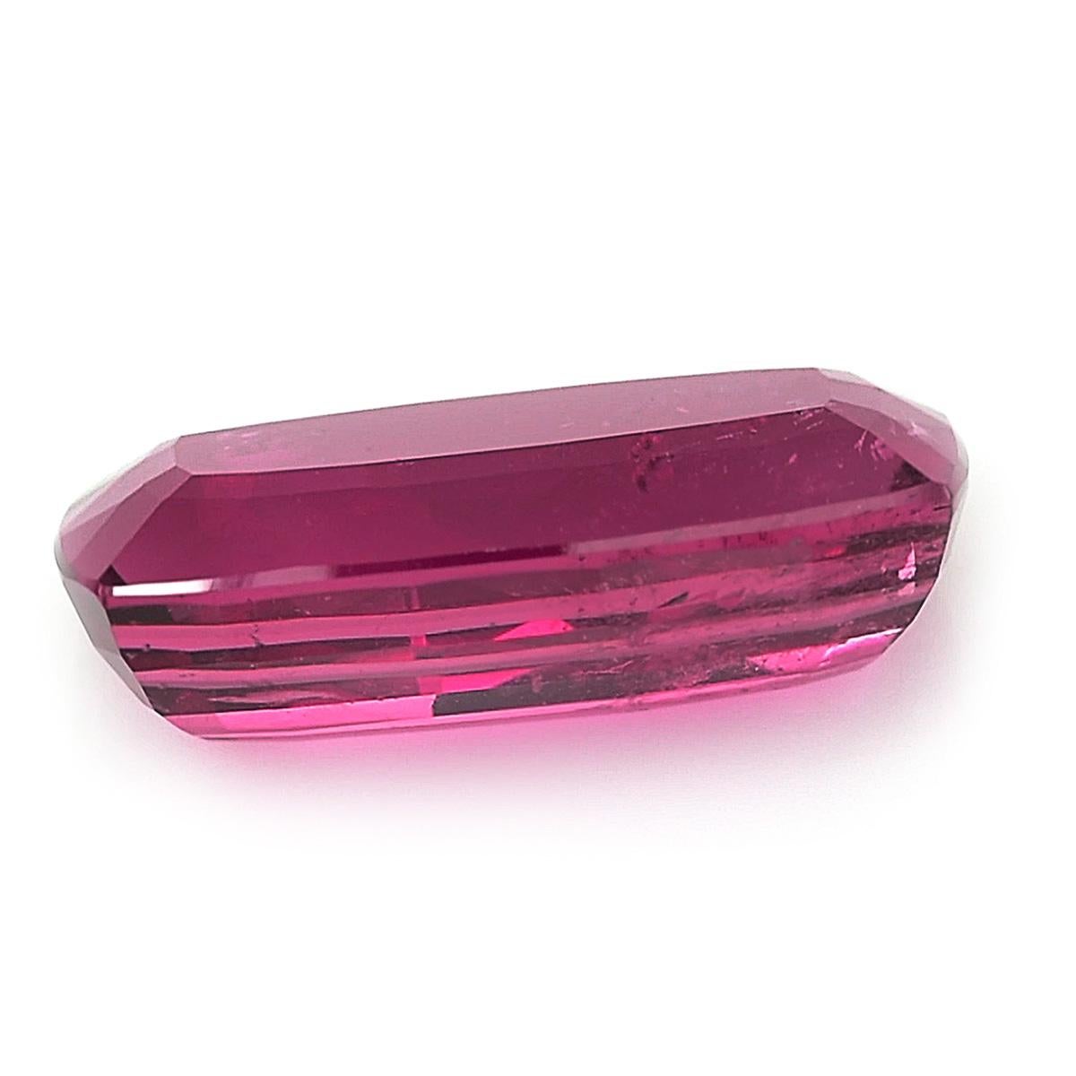 Taglio misto Gemma Rubellite rosa naturale 5.60 carati / JupiterGem in vendita