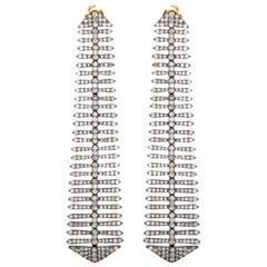 Pendientes Disco de Diamantes de 5,61 quilates
