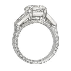 5.62ct Emerald-Cut Diamond Ring 'F/VVS2'