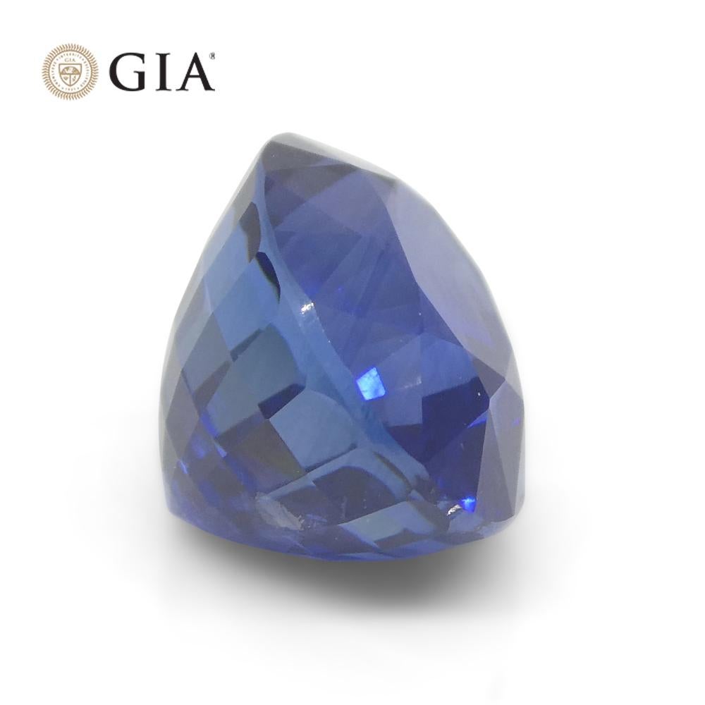 5.62ct Oval Blue Sapphire GIA Certified Sri Lanka For Sale 6