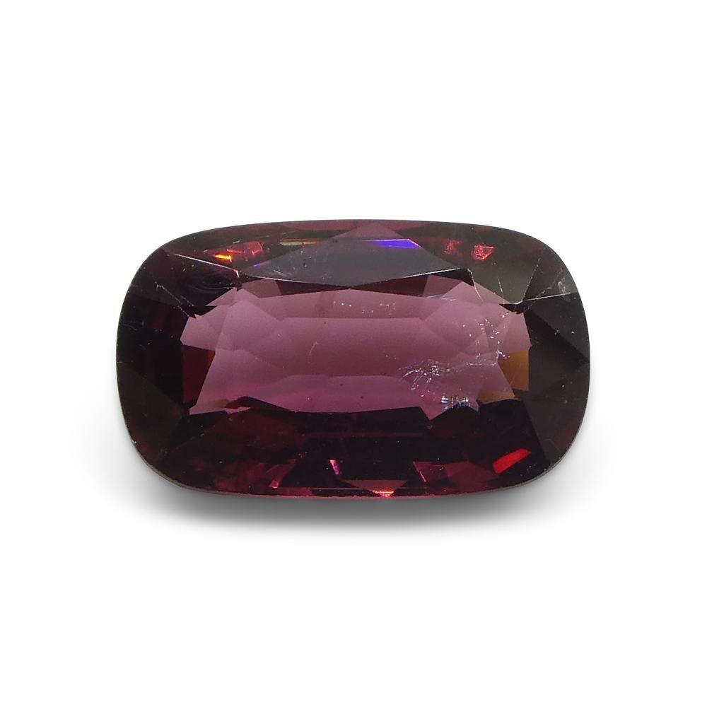 5.62ct Rectangular Cushion Red Spinel from Burma For Sale 6