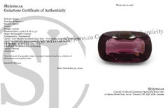 5.62ct Rectangular Cushion Red Spinel from Burma